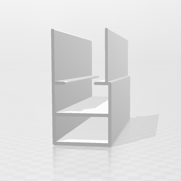 Vela 18mm Pleated FS Frame Profile