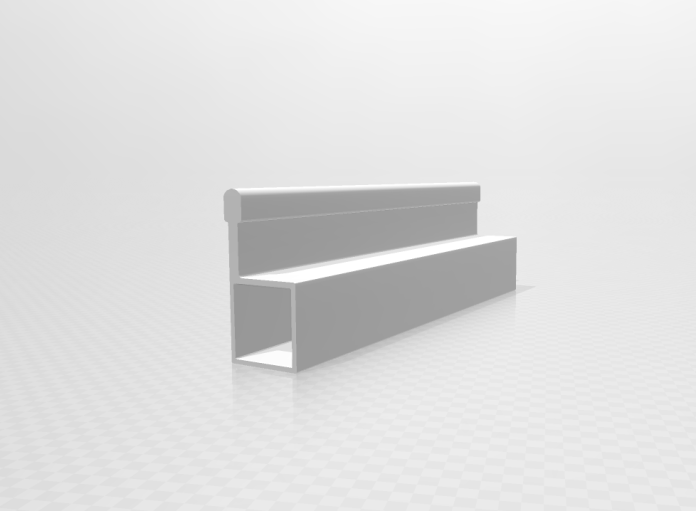 153 SLIDING FRAME PROFILE FOR SLIDING FLY SCREEN