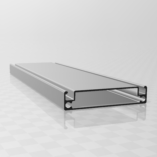 1352 RT HINGED FS MIDDLE BAR PROFILE